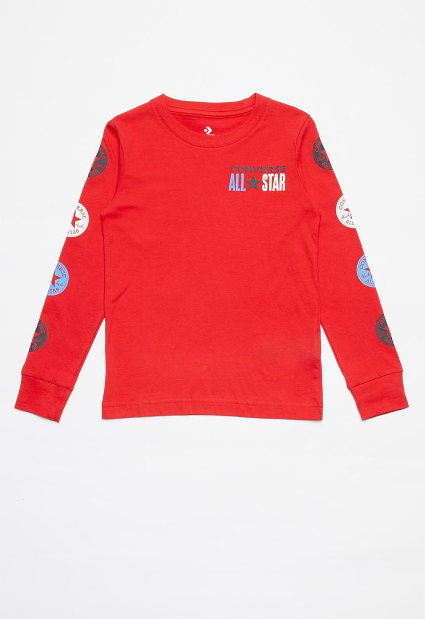 Converse - Converse all star sleeve - red
