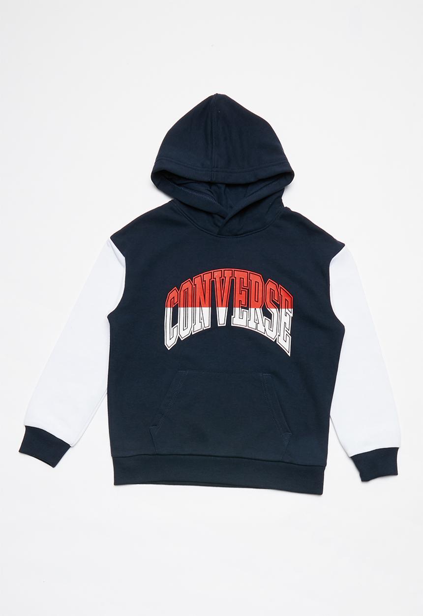 Converse - Converse asymmetrical colourblock - navy & white