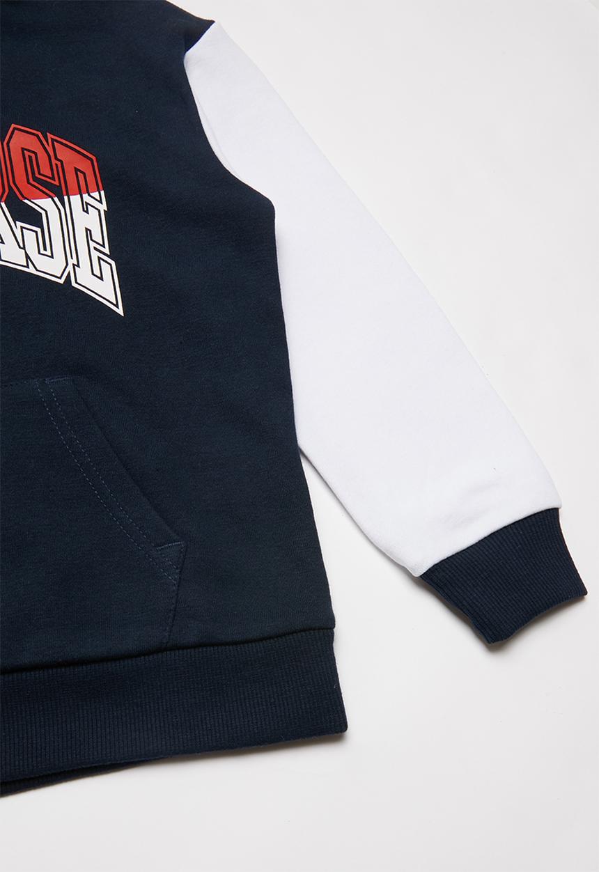 Converse - Converse asymmetrical colourblock - navy & white