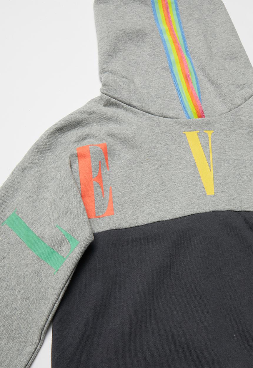 Levi’s® - Levi sporty pieced hoodie - grey