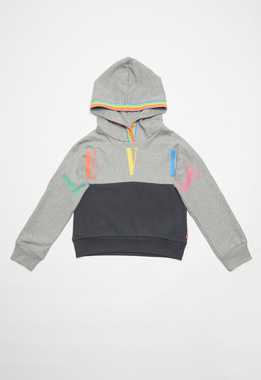 Levi’s® - Levi sporty pieced hoodie - grey