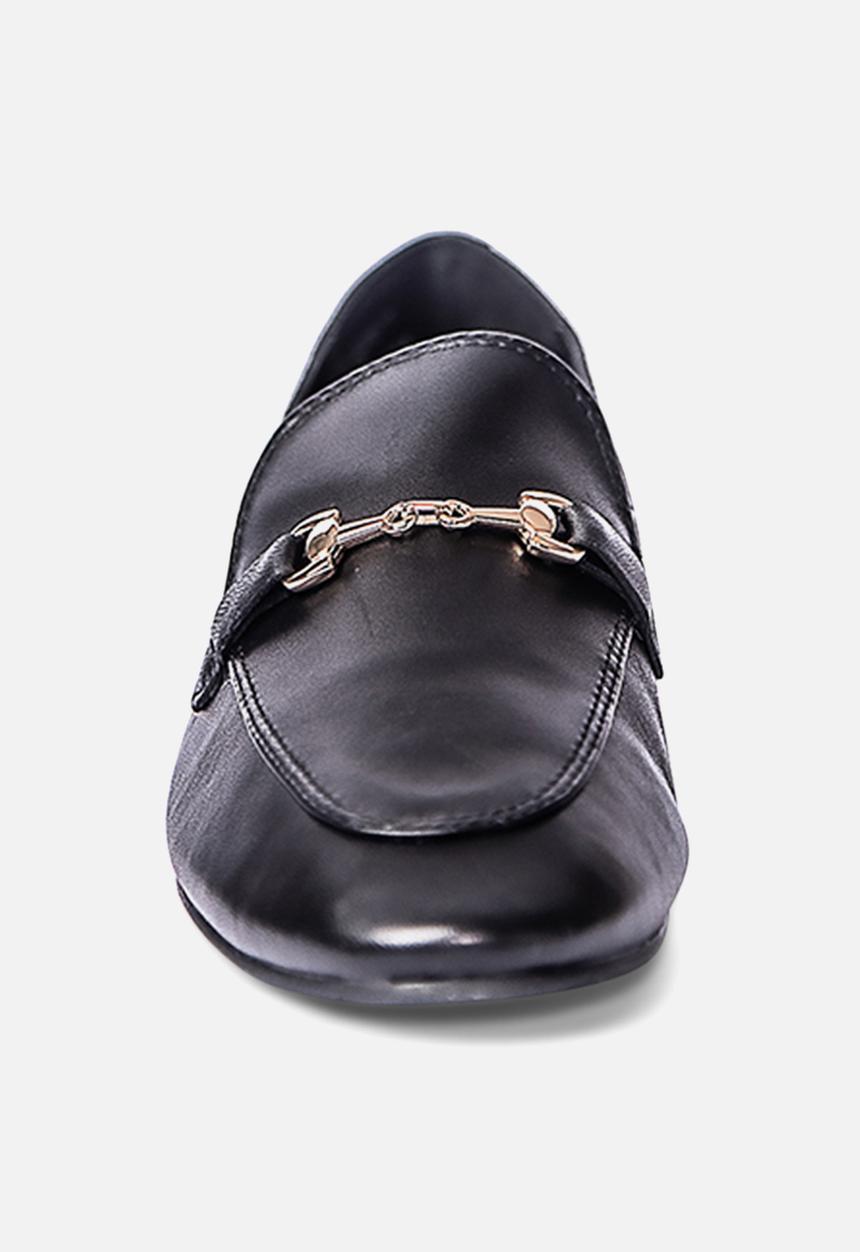 Steve Madden - Mode loafer - black leather