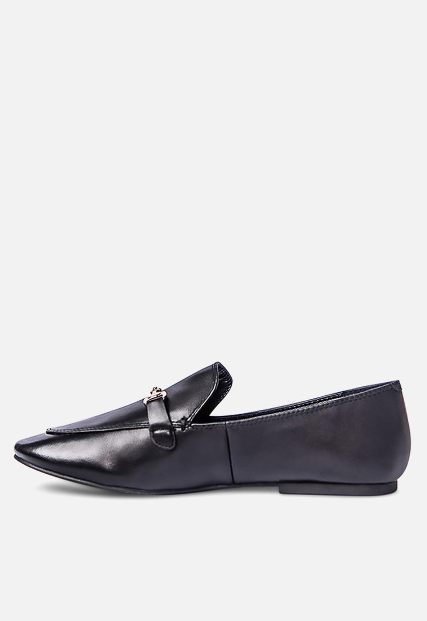 Steve Madden - Mode loafer - black leather