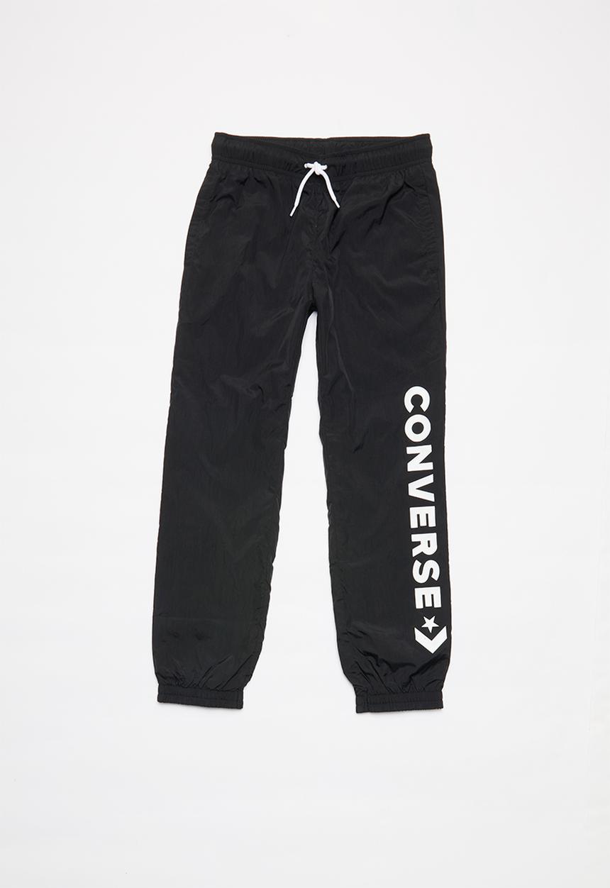 Converse - Converse boys wordmark woven pant - black