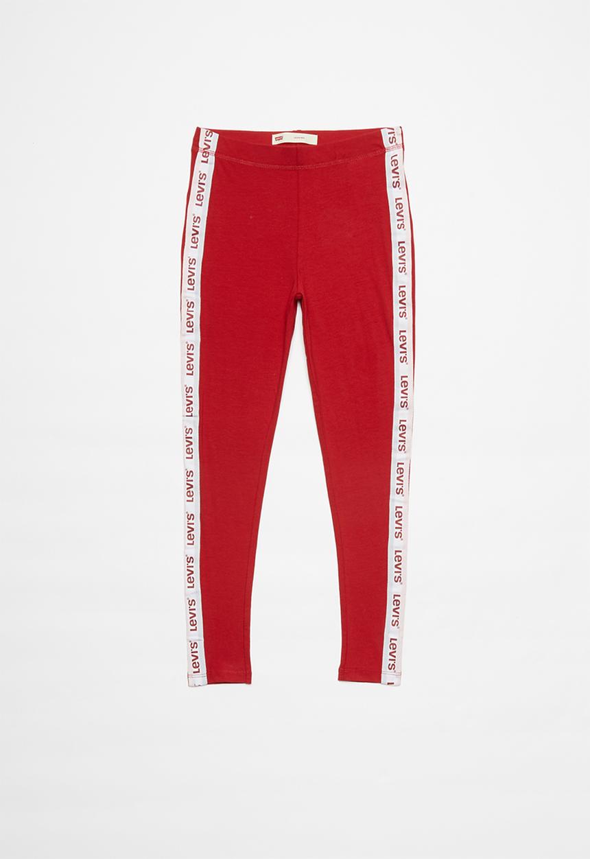 Levi’s® - Levi's logo tape legging - red