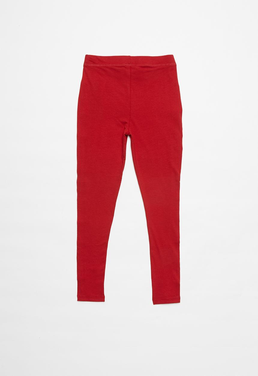 Levi’s® - Levi's logo tape legging - red