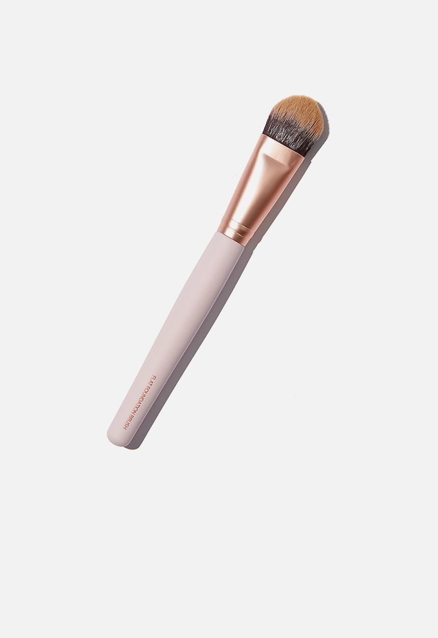 Cotton On - Rubi flat foundation brush - pink & rosegold