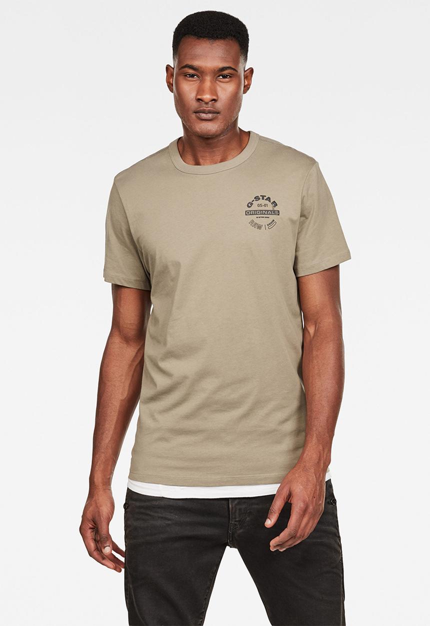 G-STAR - Originals logo gr r t short sleeve - shamrock