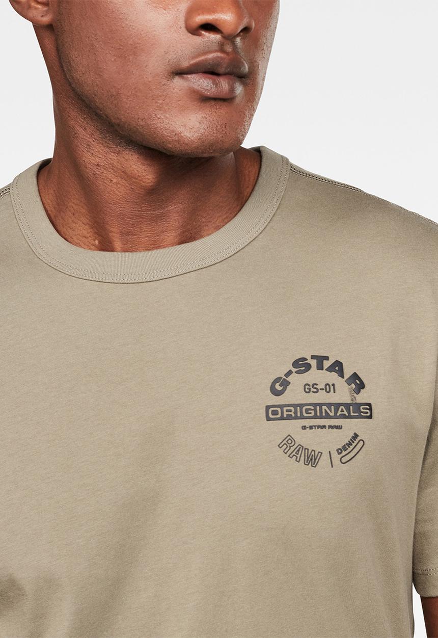 G-STAR - Originals logo gr r t short sleeve - shamrock
