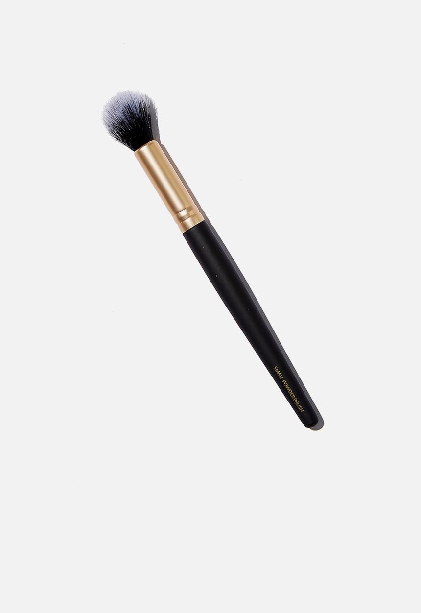 Cotton On - Rubi small powder brush - black & gold