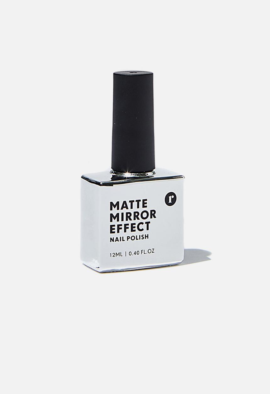 Cotton On - Rubi metallic mirror finish nail polish - silver