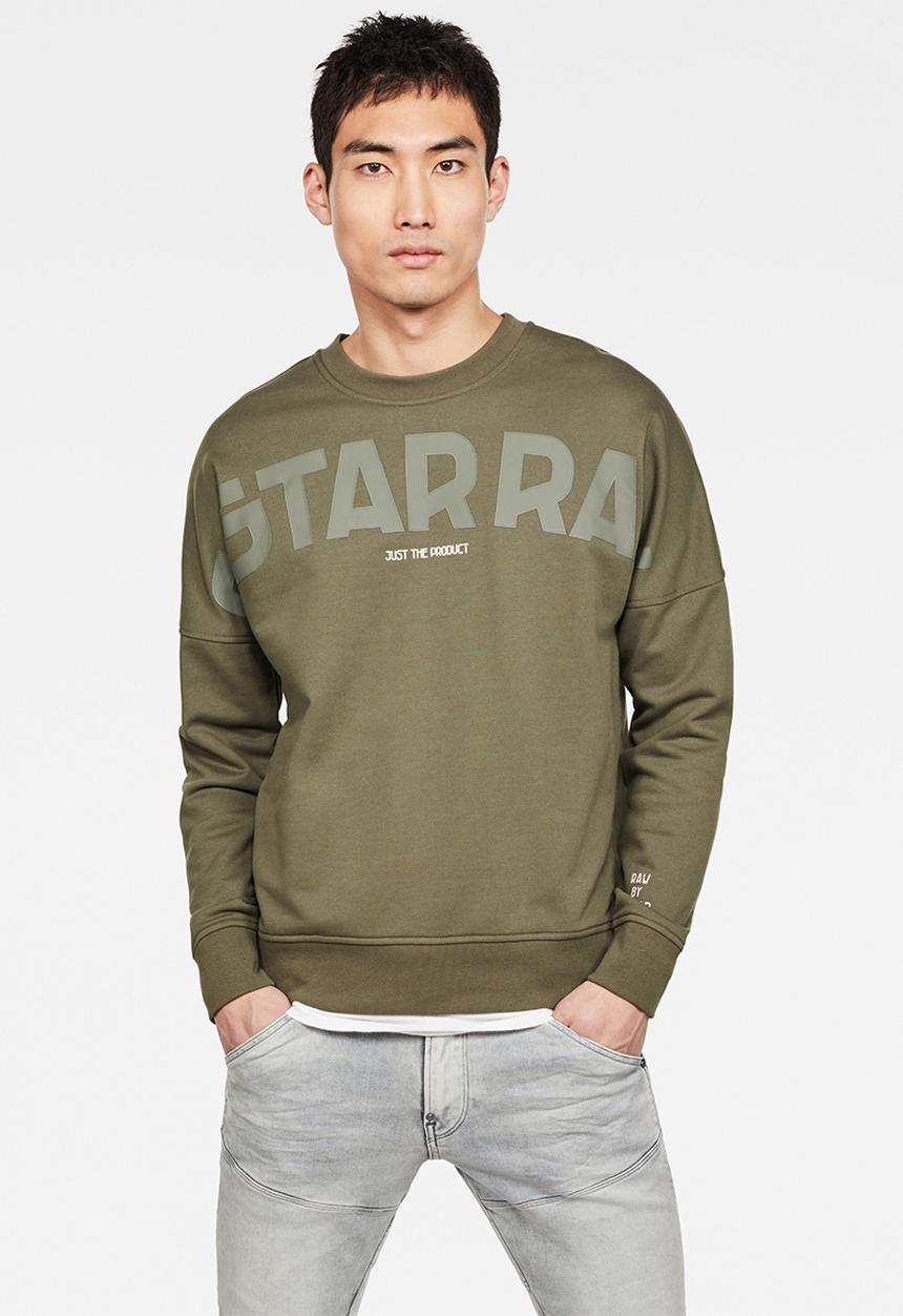 G-STAR - Gsraw gr r sw long sleeve - wild rovic