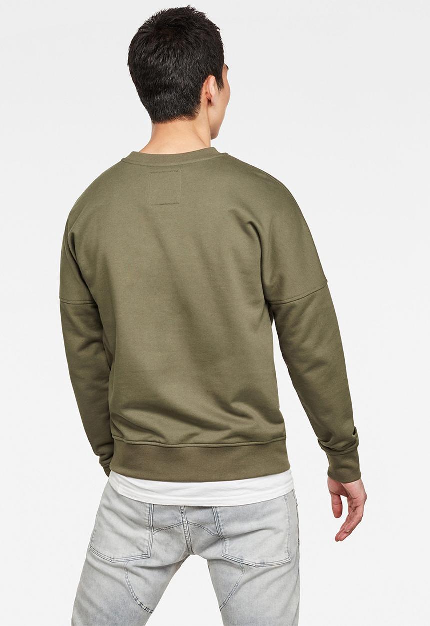 G-STAR - Gsraw gr r sw long sleeve - wild rovic
