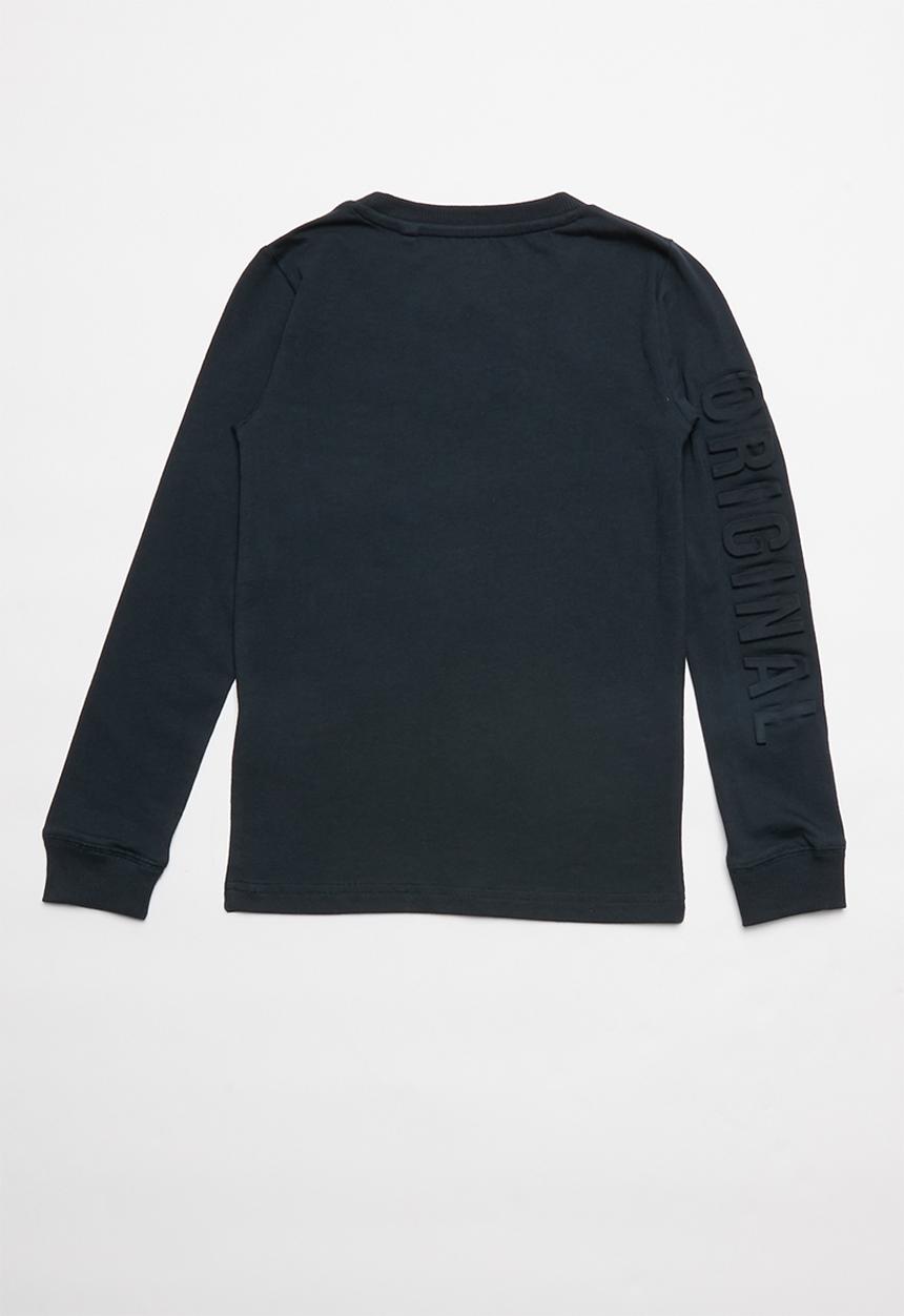 Name It - Raul long sleeve slim top - navy