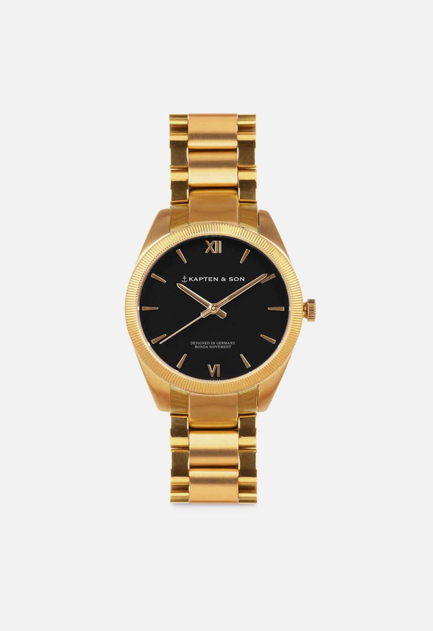Kapten & Son - Crush - gold black steel