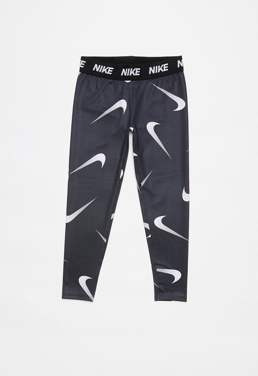 Nike - Nkg large swooshfetti legging - black