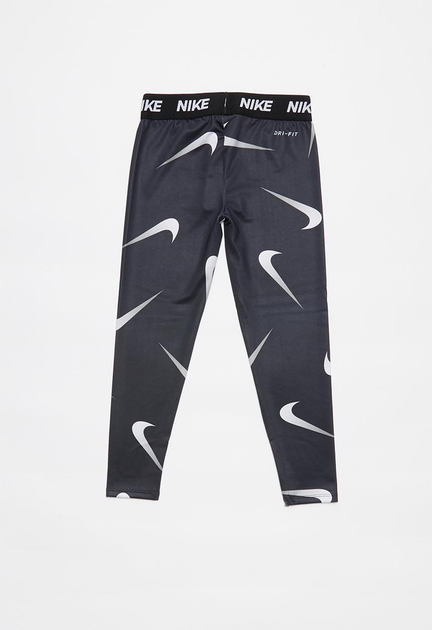 Nike - Nkg large swooshfetti legging - black