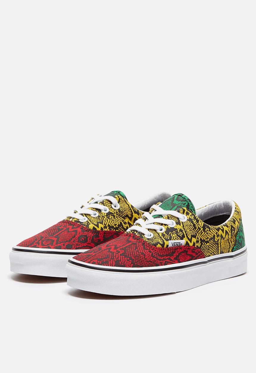 Vans - Era (multi python) - rasta/true white