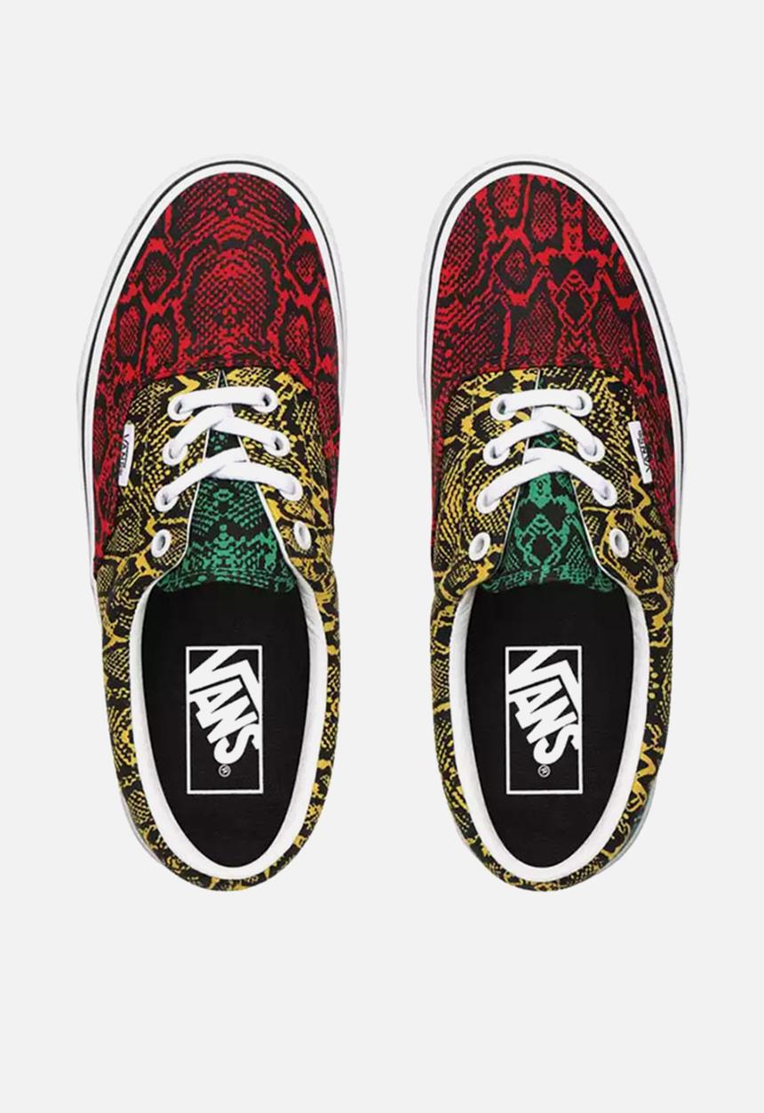 Vans - Era (multi python) - rasta/true white