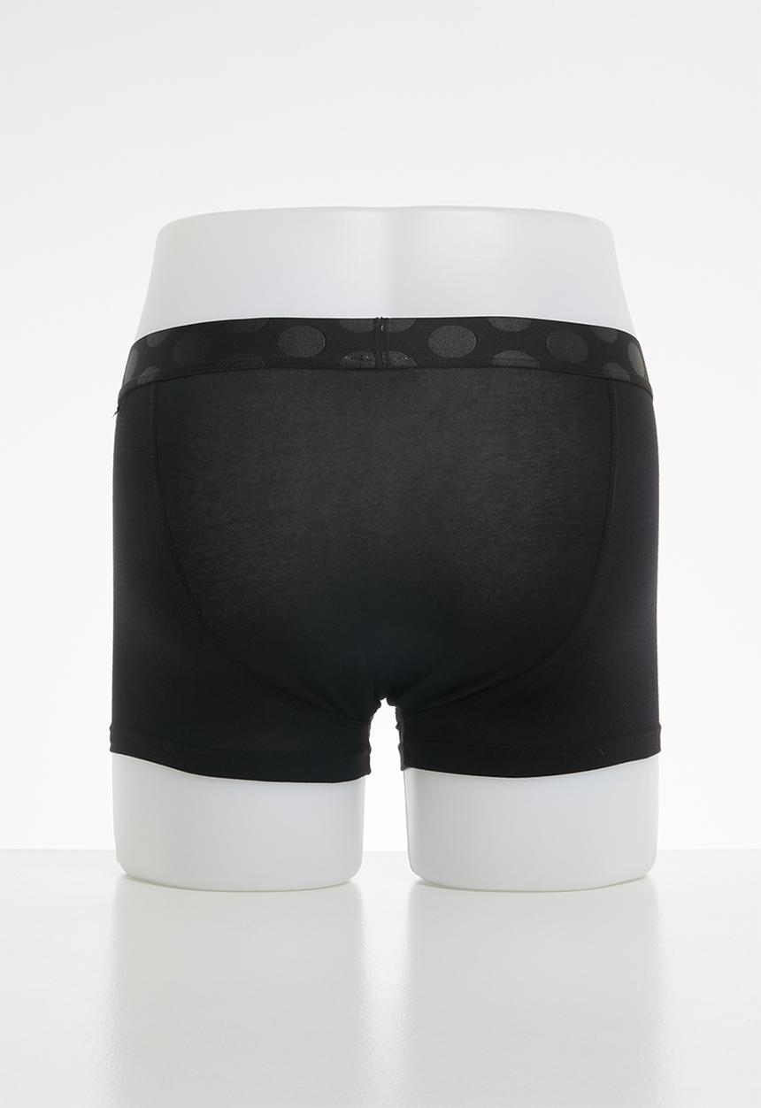Happy Socks - 2-pack parrot trunks - black & blue