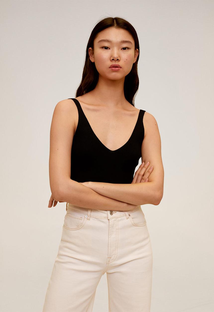 MANGO - Top gymnasti - black