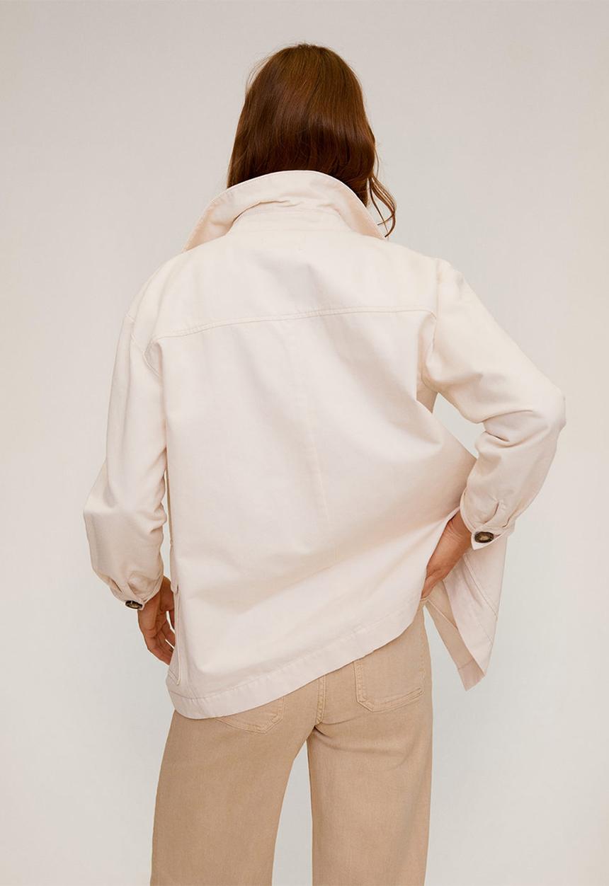 MANGO - Jacket margot - cream