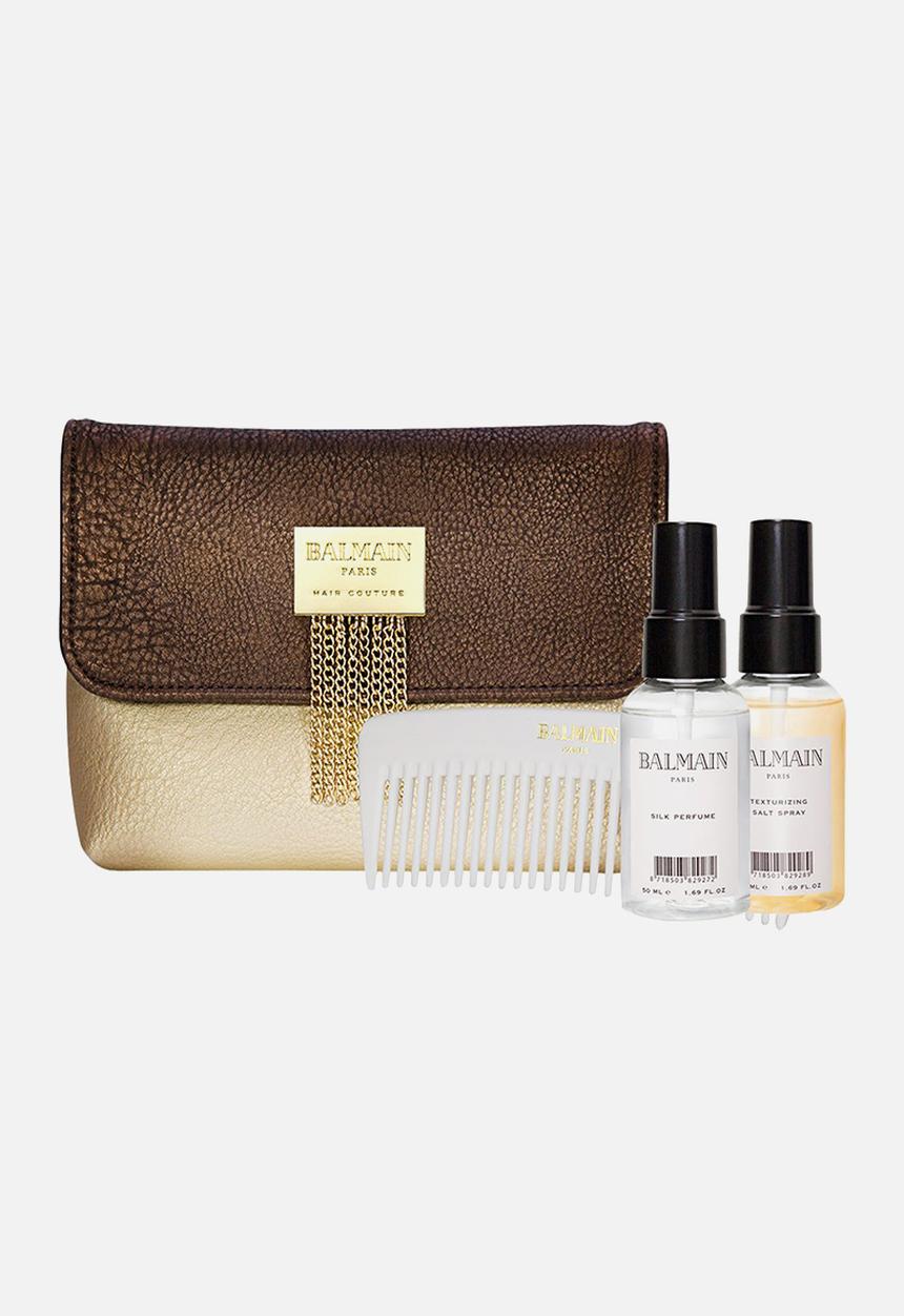 Balmain Paris - Metallic Cosmetic Bag Collection
