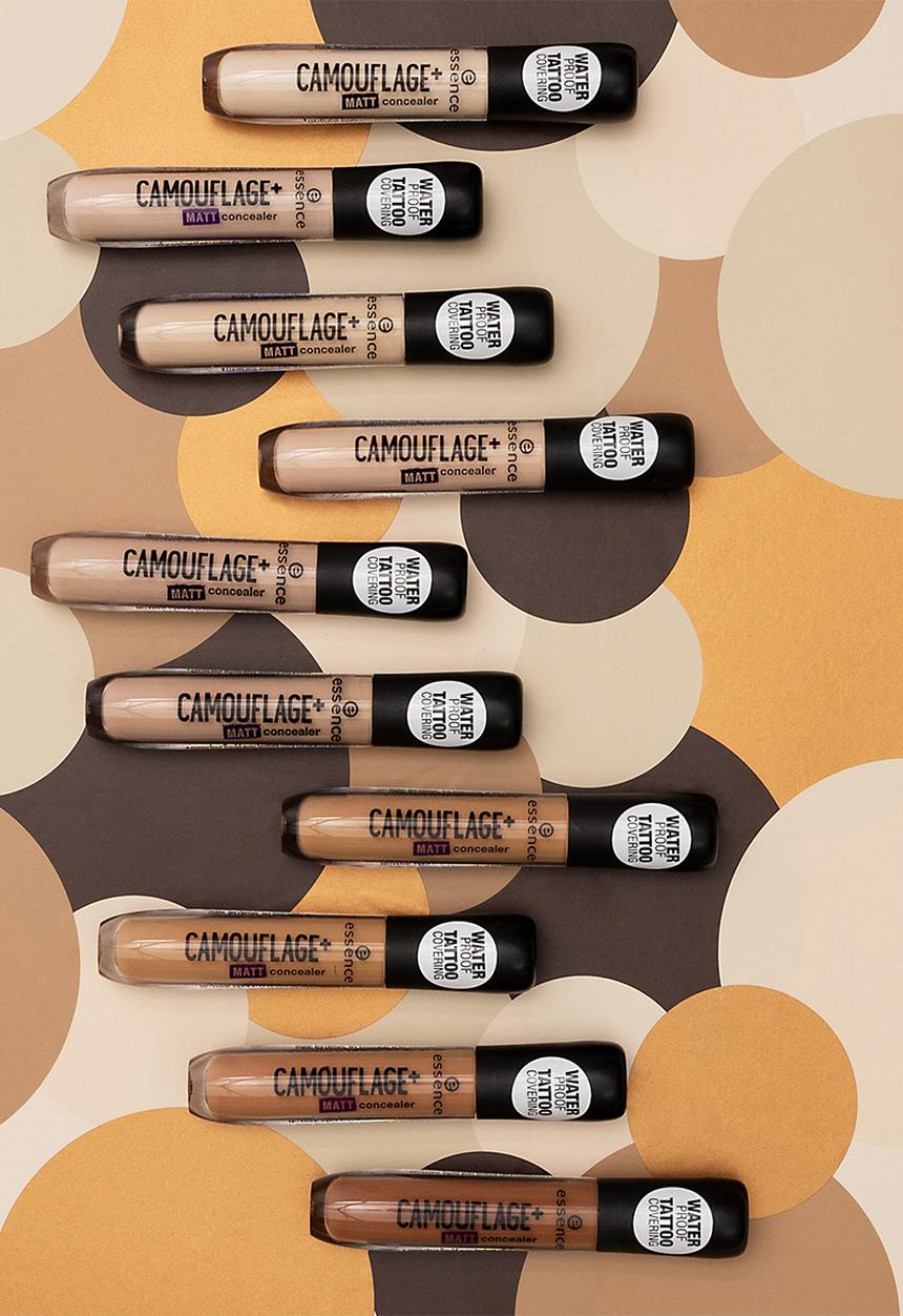 essence - Camouflage+ matt concealer - 10 light rose