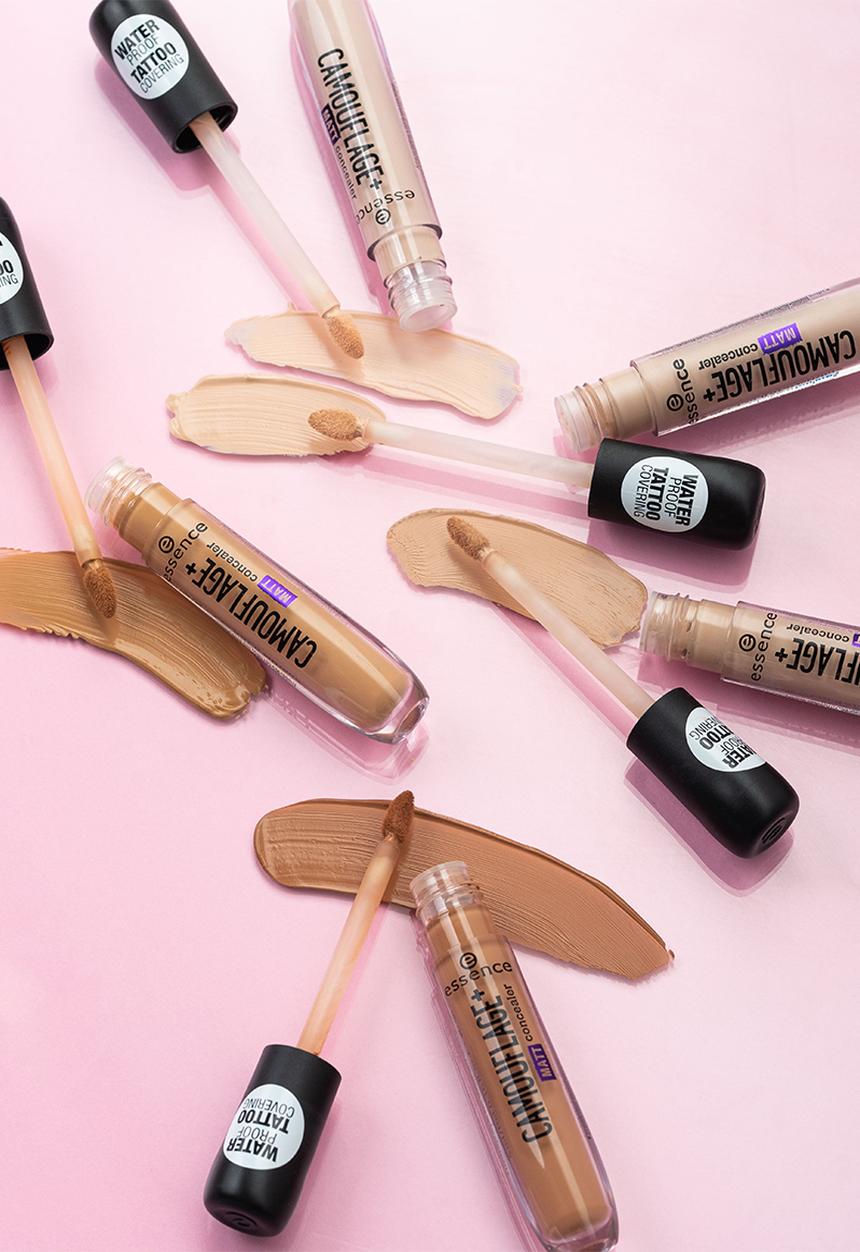 essence - Camouflage+ matt concealer - 10 light rose