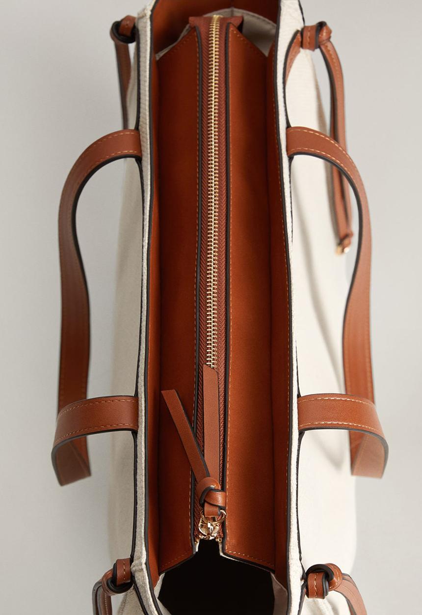 MANGO - Arti bag - beige