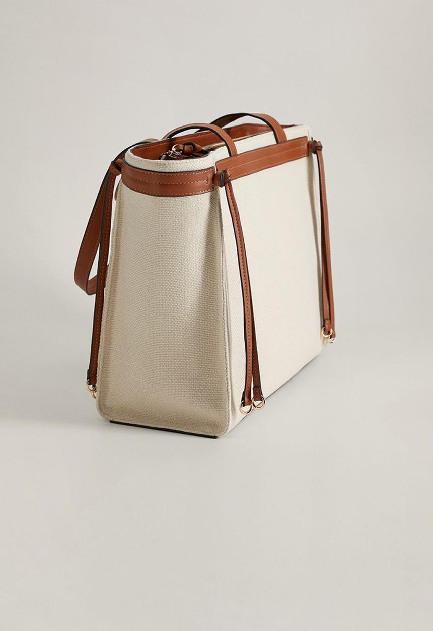 MANGO - Arti bag - beige