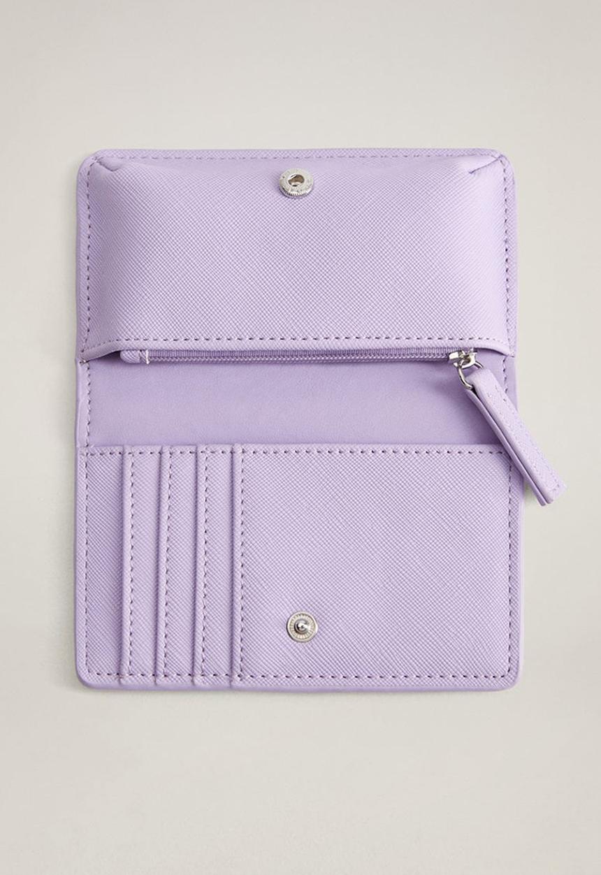 MANGO - Nacho wallet - purple