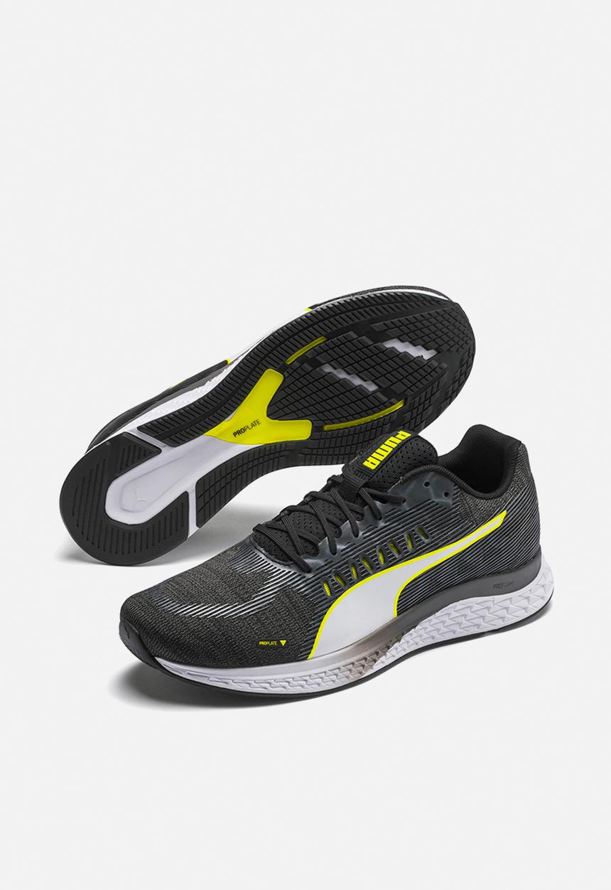 PUMA - Speed Sutamina - puma black-castlerock-yellow