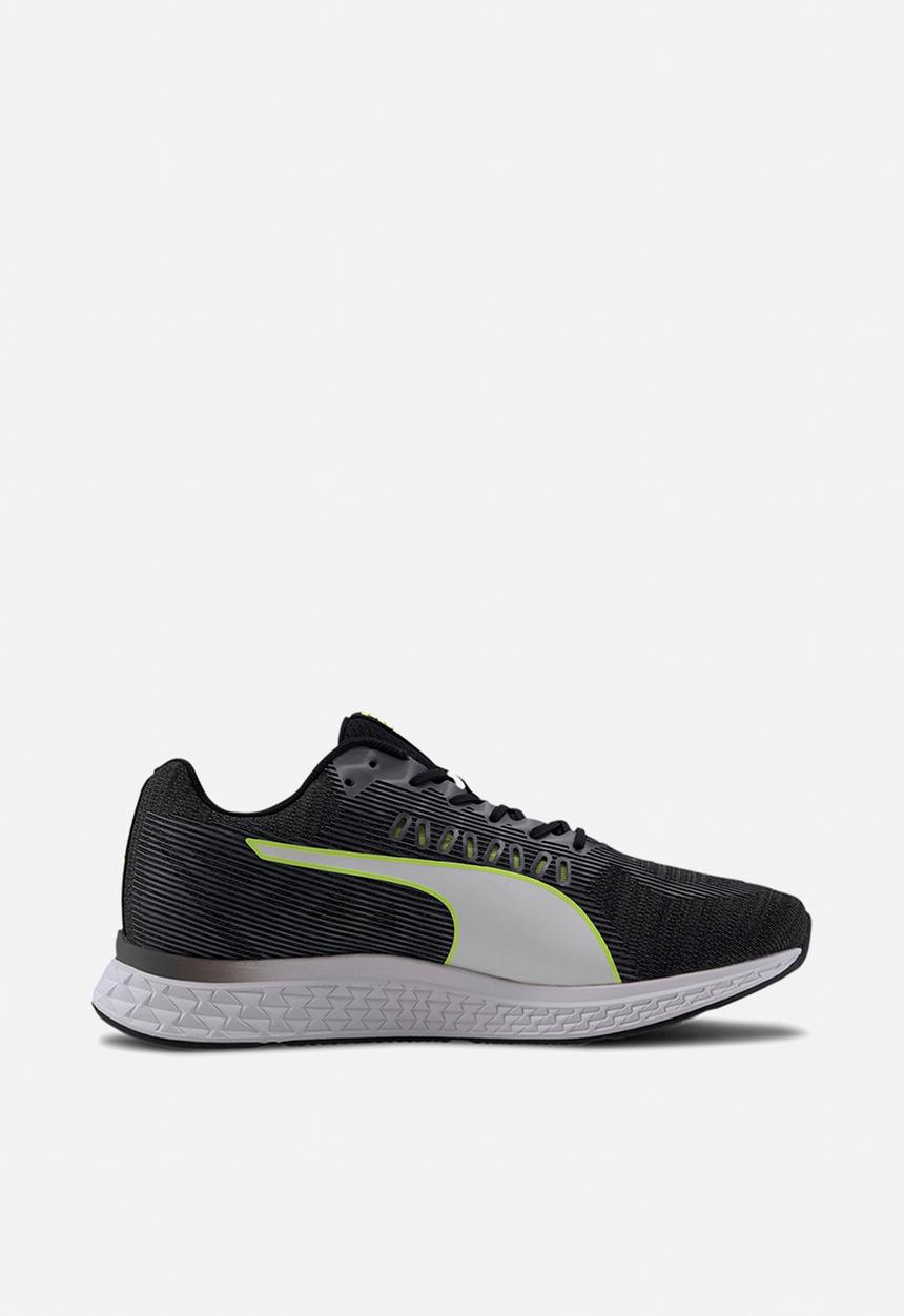 PUMA - Speed Sutamina - puma black-castlerock-yellow