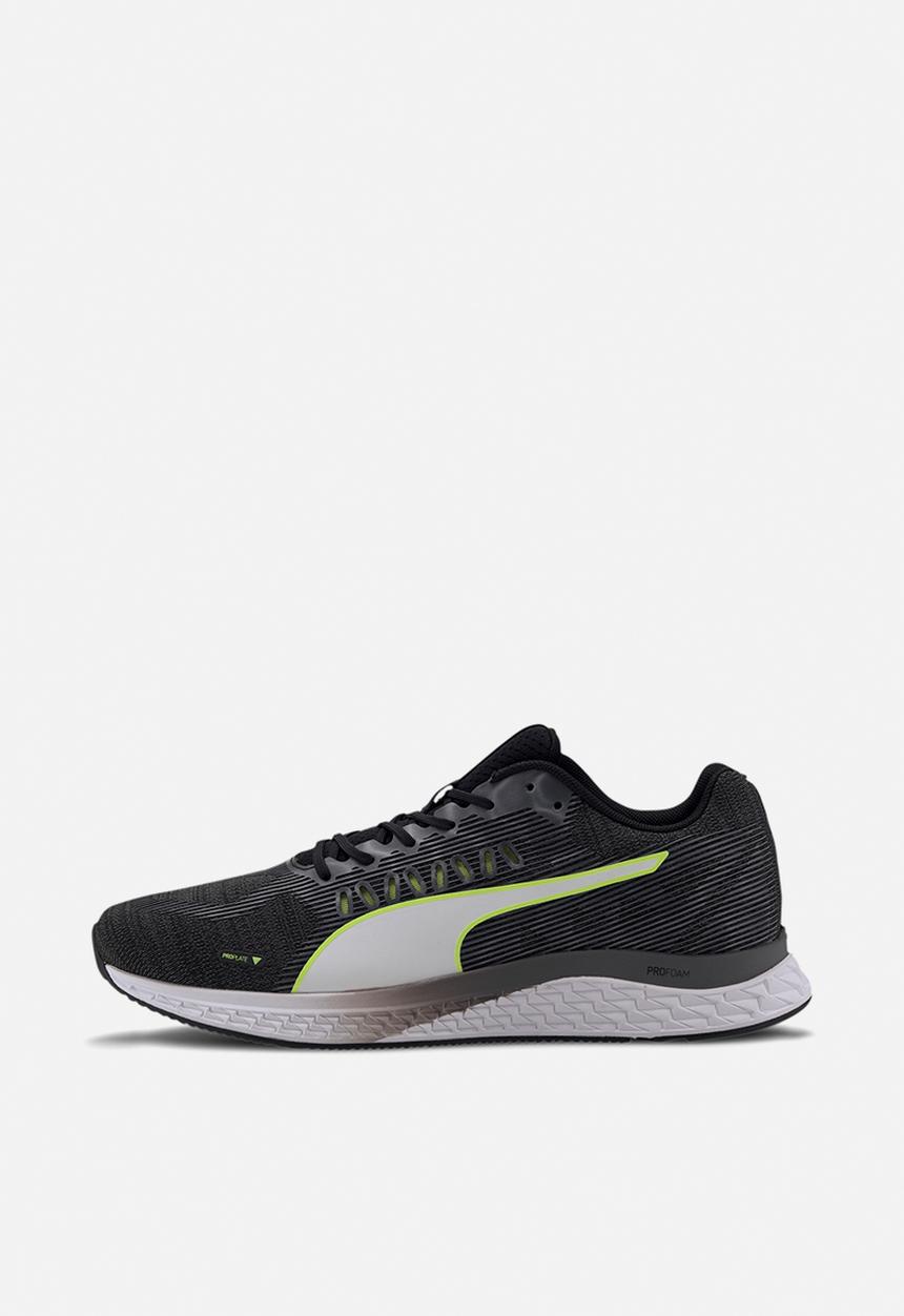 PUMA - Speed Sutamina - puma black-castlerock-yellow
