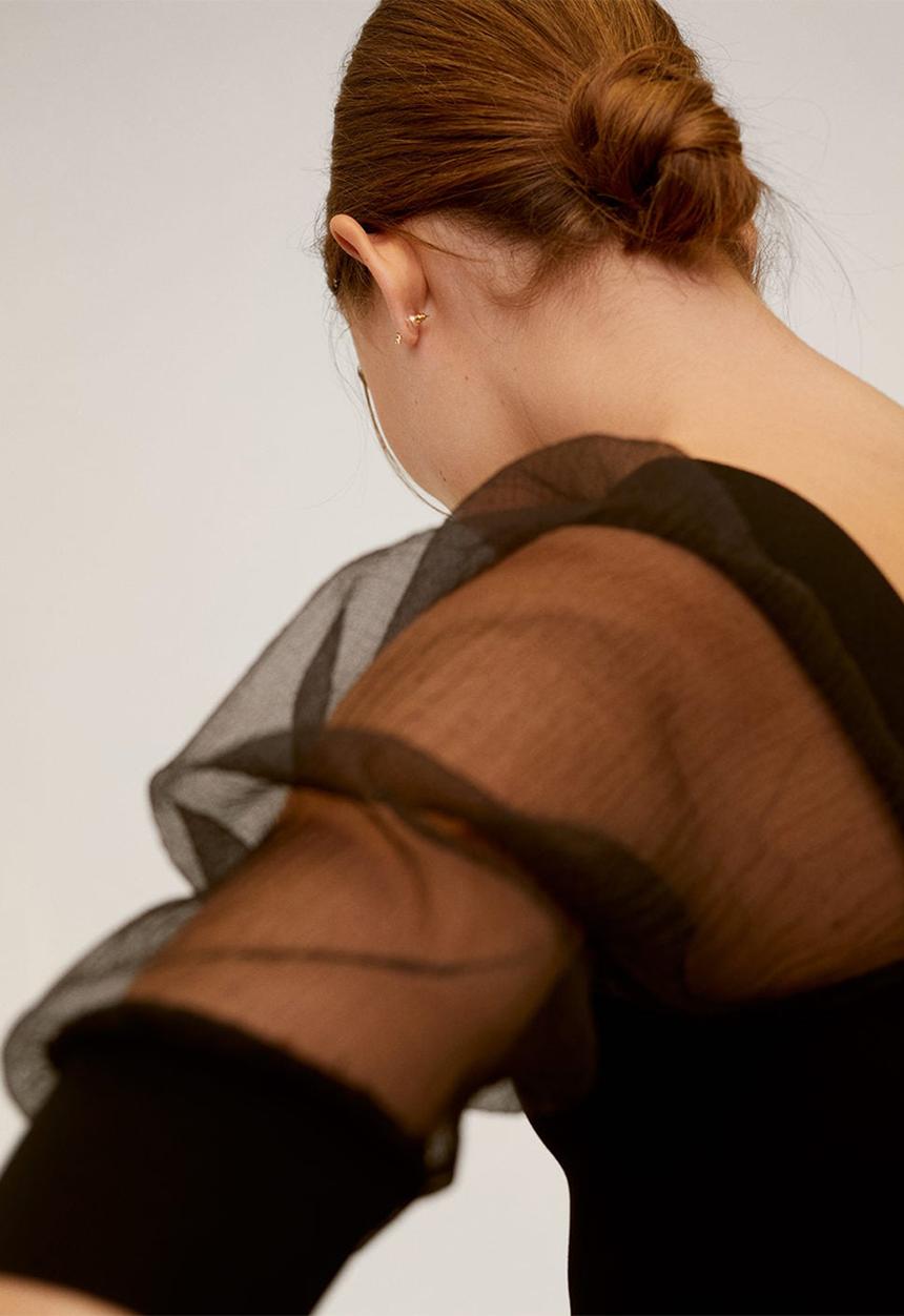 MANGO - Viena sweater - black