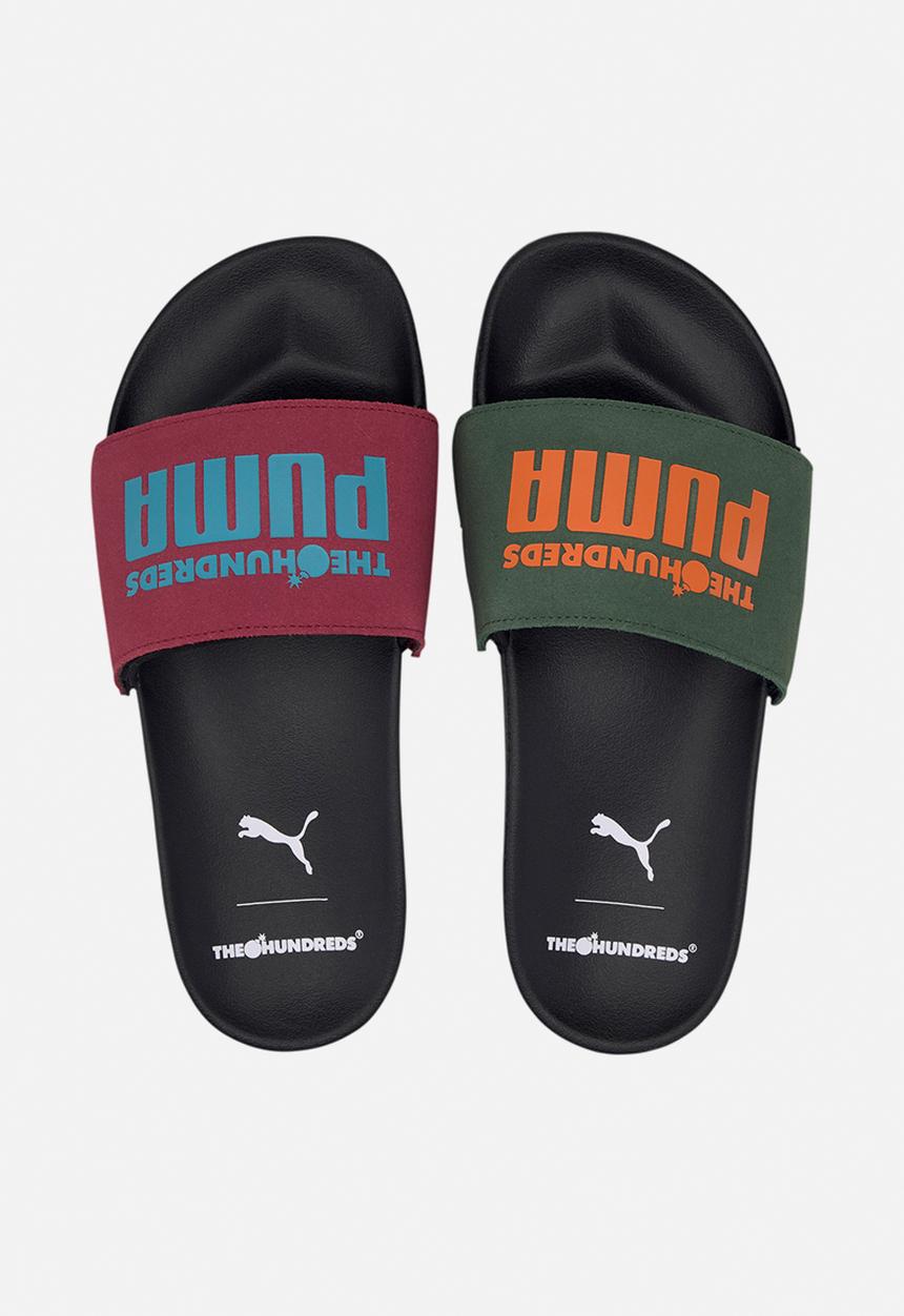 PUMA - Leadcat tn the hundreds - khaki & burgundy 