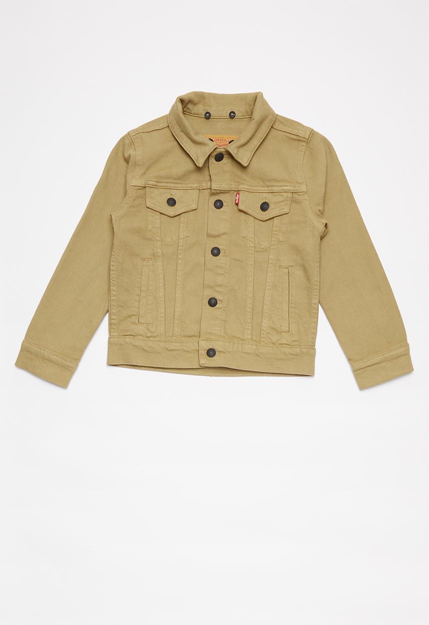 Levi’s® - Hooded trucker jacket - stone 