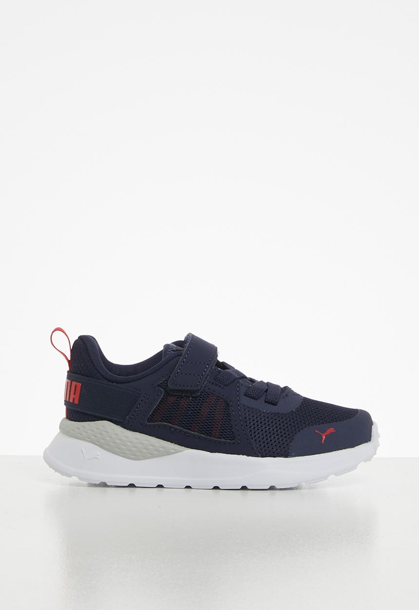 PUMA - Anzarun ac ps - peacoat & high risk red 