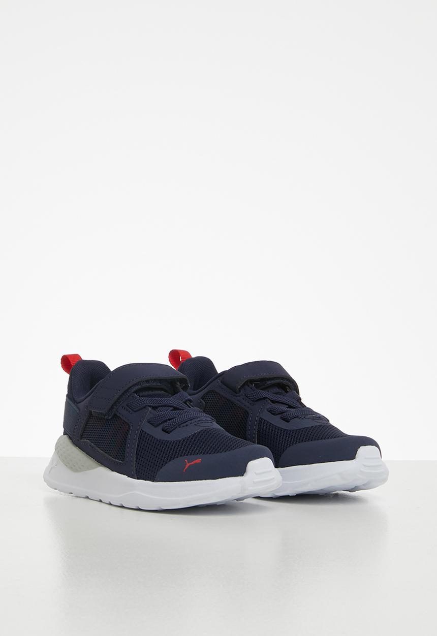 PUMA - Anzarun ac ps - peacoat & high risk red 