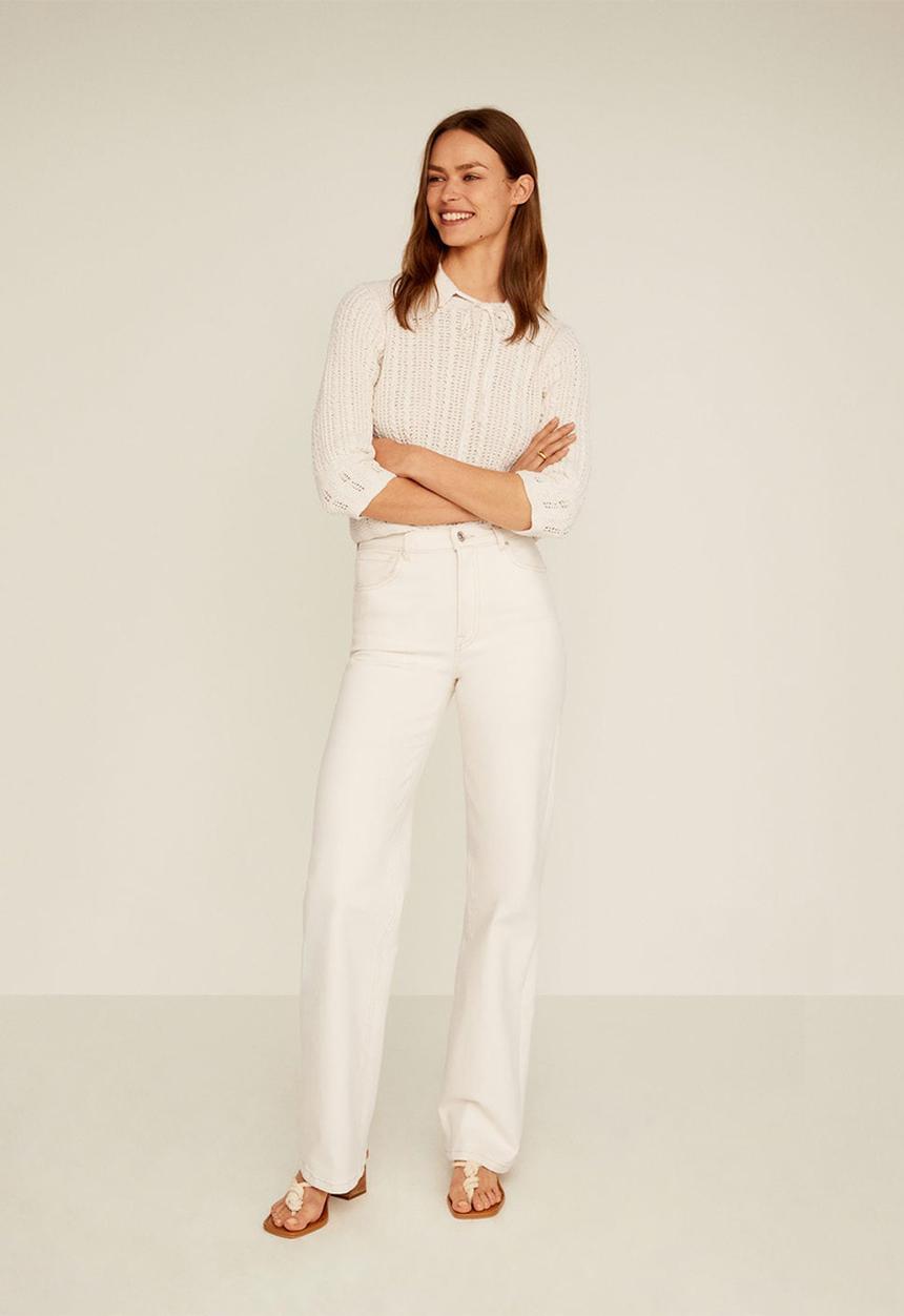 MANGO - Nana sweater - cream 