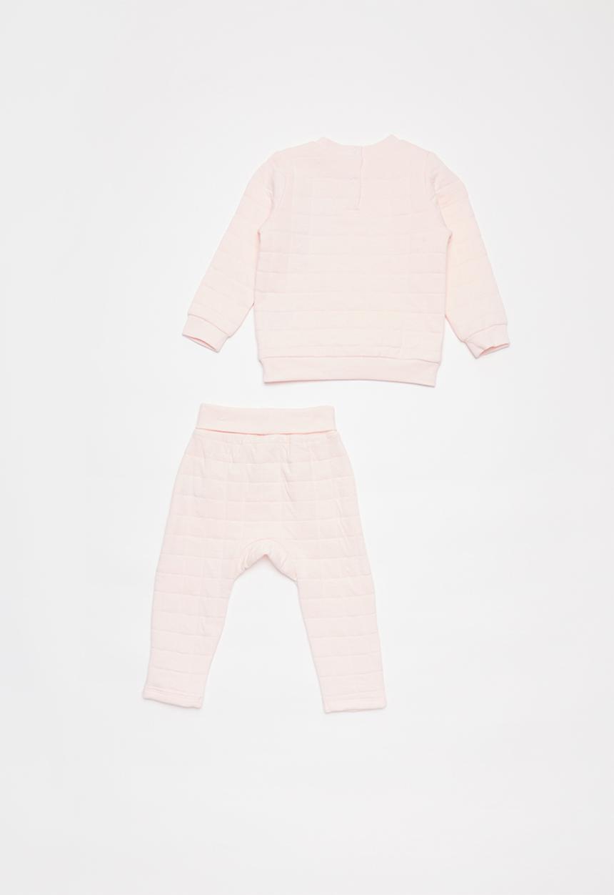 Cotton On - Scout & rory quilted tracksuit - pink