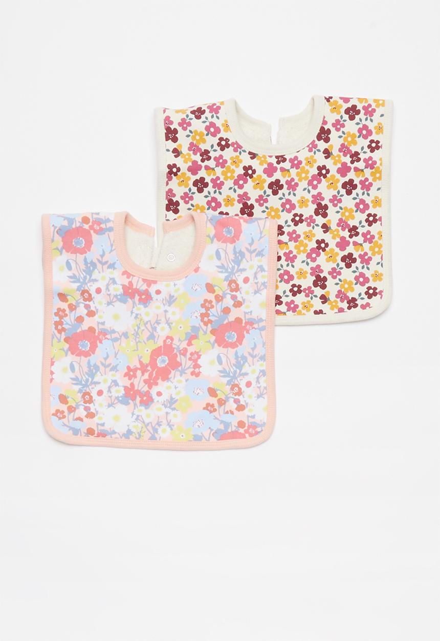 Cotton On - 2 Pack everyday bib - multi