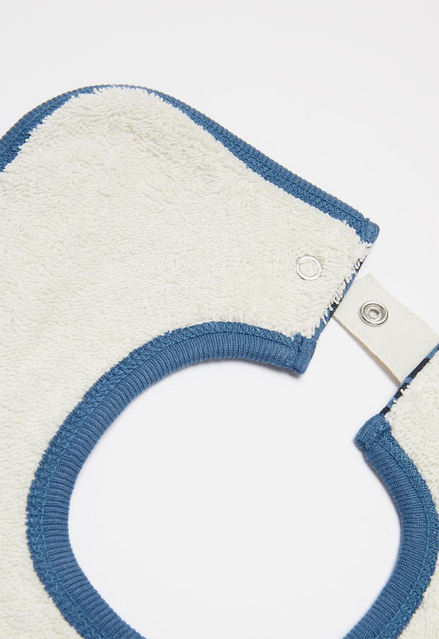 Cotton On - 2 Pack everyday bib - black & blue 