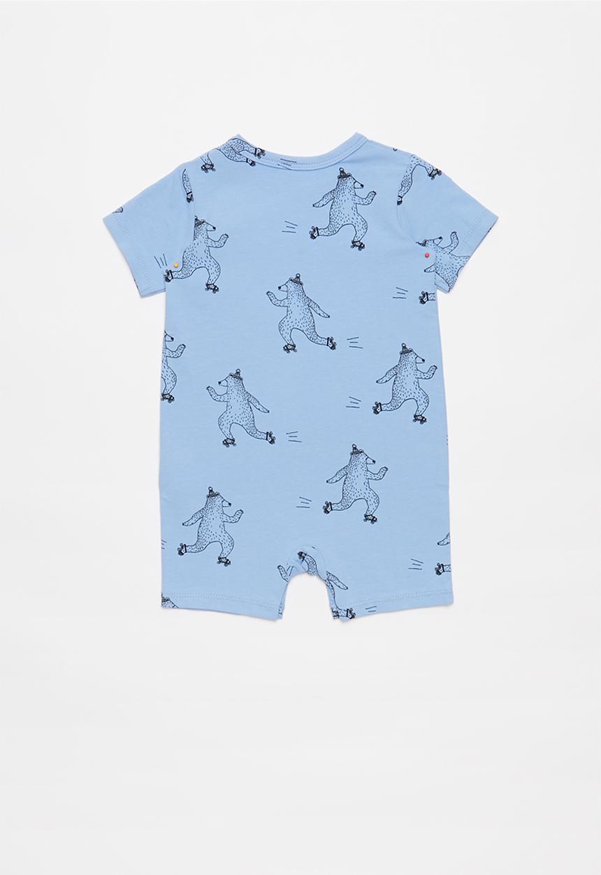 Cotton On - The short sleeve romper - blue