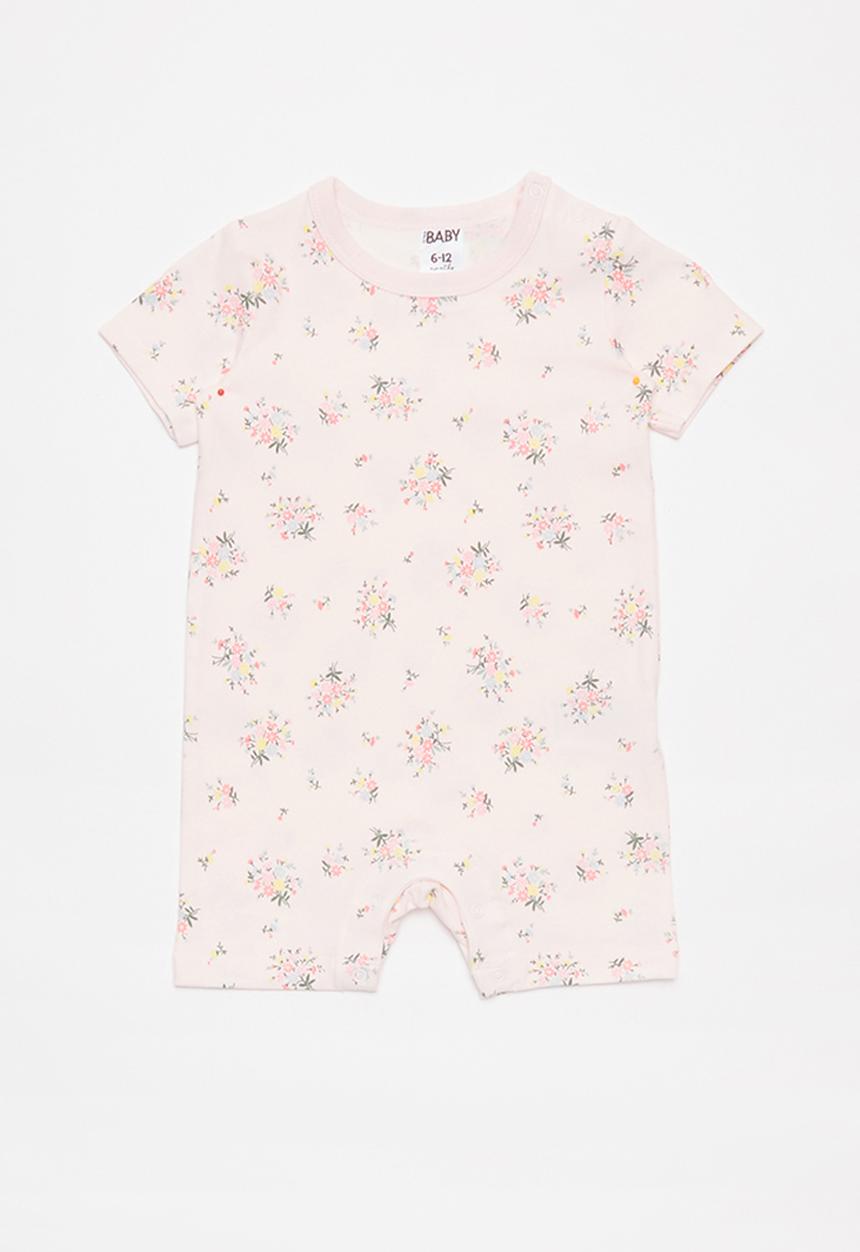 Cotton On - The short sleeve romper - pink