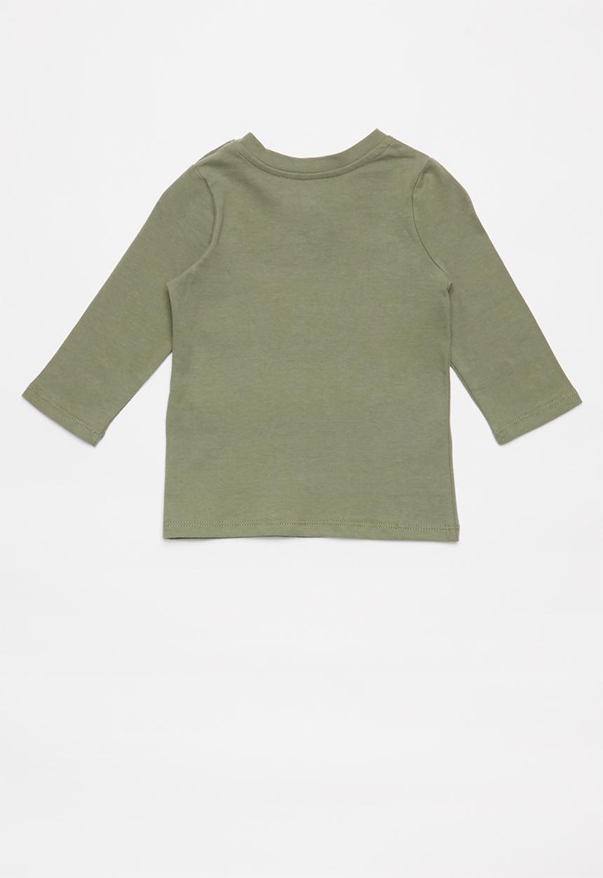 Cotton On - Jamie long sleeve tee - khaki