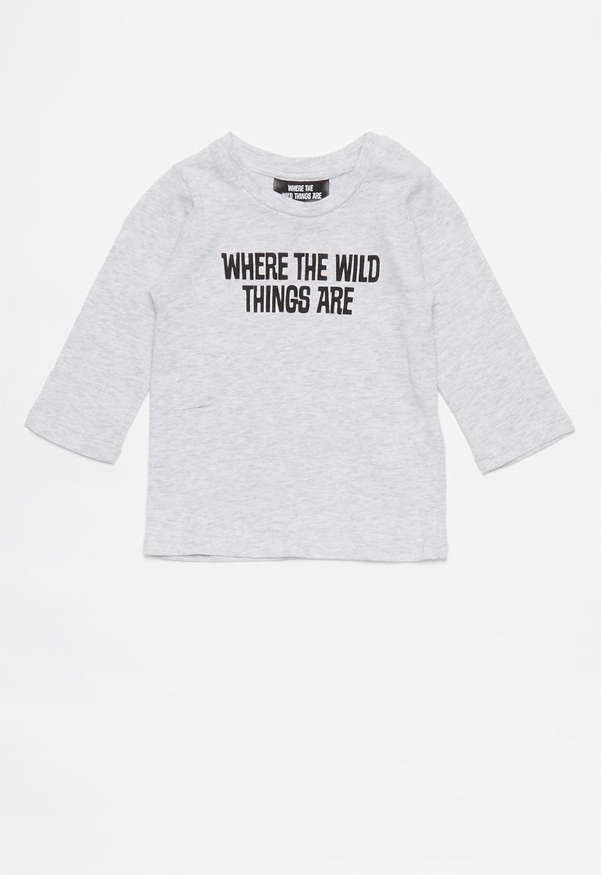 Cotton On - Jamie long sleeve tee - grey