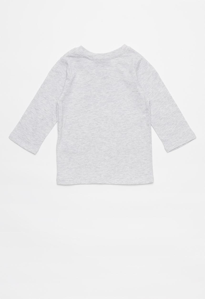 Cotton On - Jamie long sleeve tee - grey