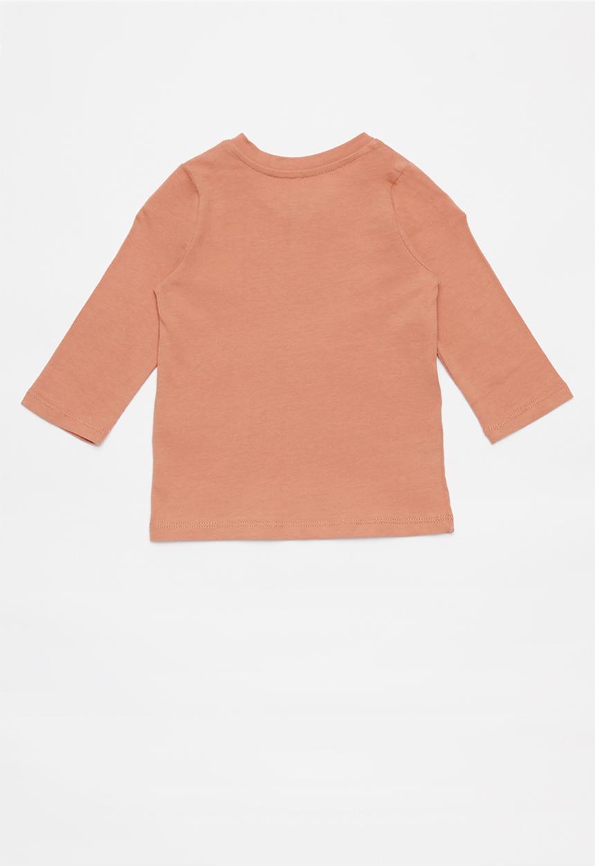 Cotton On - Jamie long sleeve tee - dust storm